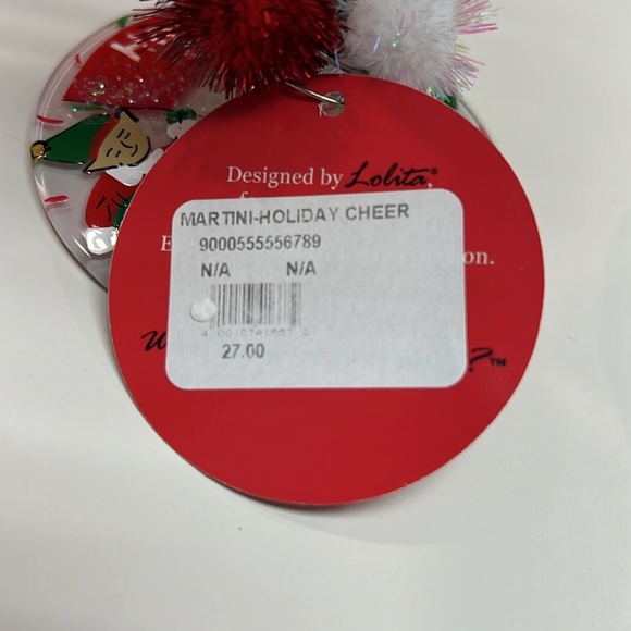 Lolita “Holiday Cheer” martini glass - Picture 8 of 13